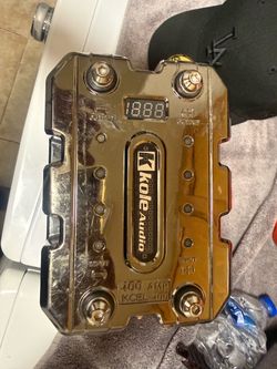 Capacitor for audio