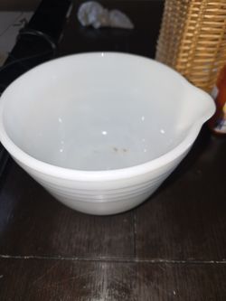 Pyrex Milk Glass Bowls