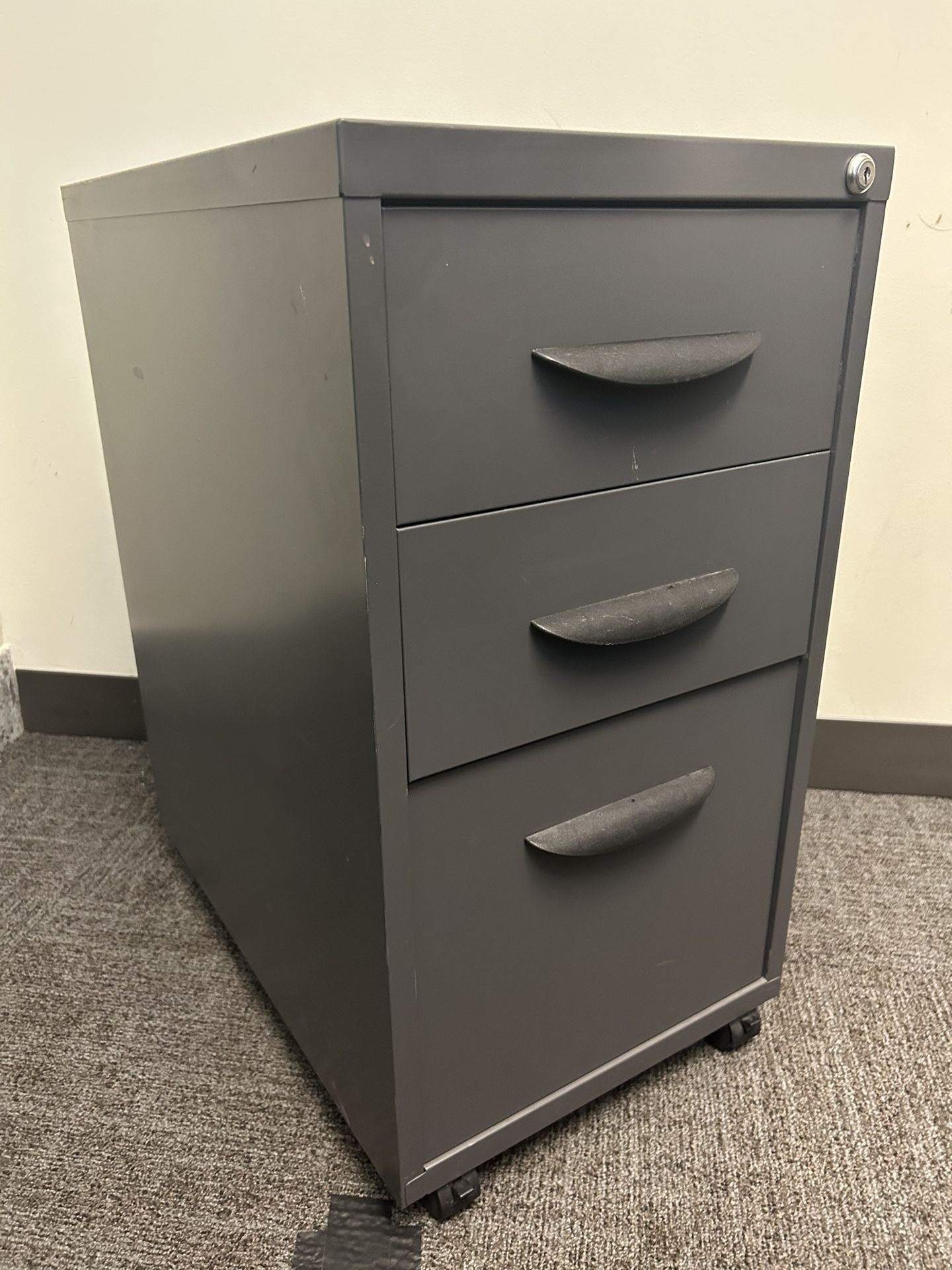 Drawer Filing Cabinet (Grey)