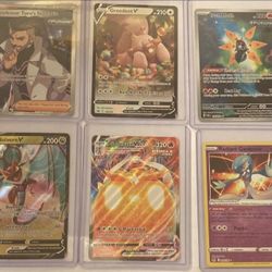 Pokémon Card 6-pack Of Ultra Rare Cards In Mint Condition In Sleeves And Top loaders