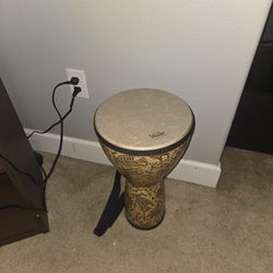 Djembe Drum, Fossil Print
