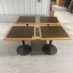 🔥 COMMERCIAL-GRADE TABLE SET – 4 MATCHING TABLES 🔥