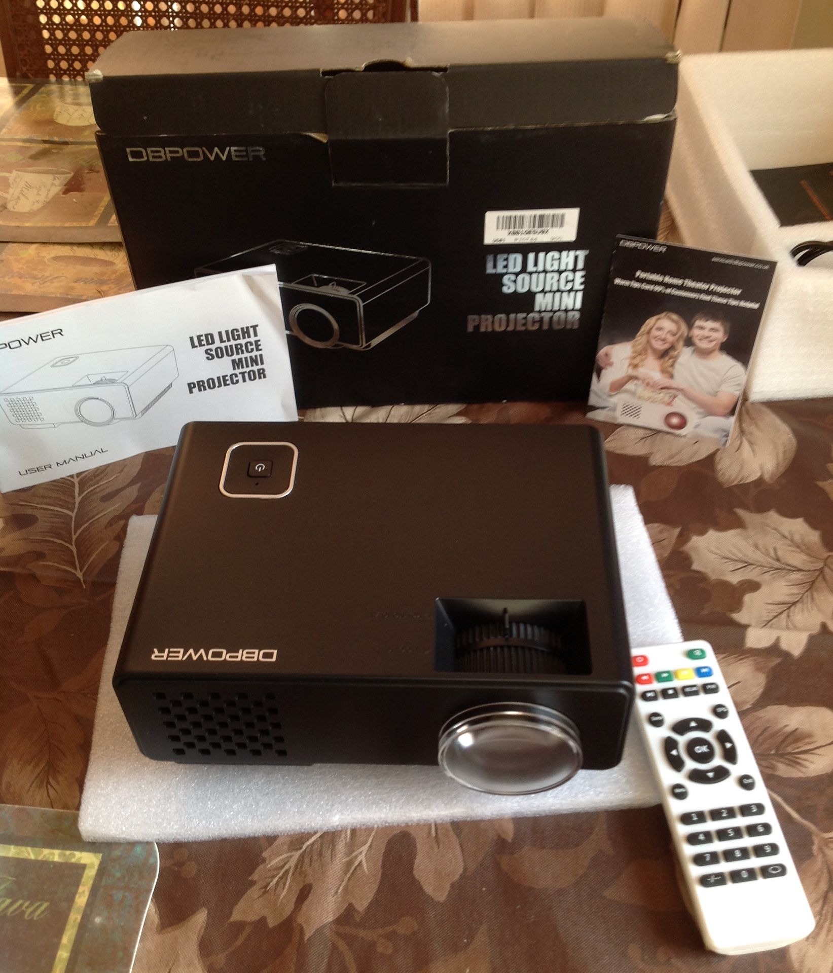 Dbpower home projector, trade for Apple Watch, yes it's still available, still available, still available