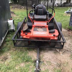 Used Bad Boy ZeroTurn and Trailer 