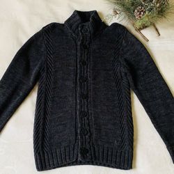 Men Cardigan With Buttons