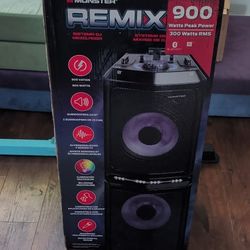 Monster REMIX DJ Party Speaker - 900W Peak / 300W RMS $275 OBO