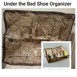 UNDER THE BED SHOE ORGANIZER (UNUSED)
