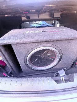12 inch ported Sub and amp