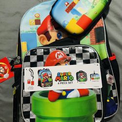 Mario bros Backpack 