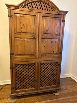 Antique Mexican hutch