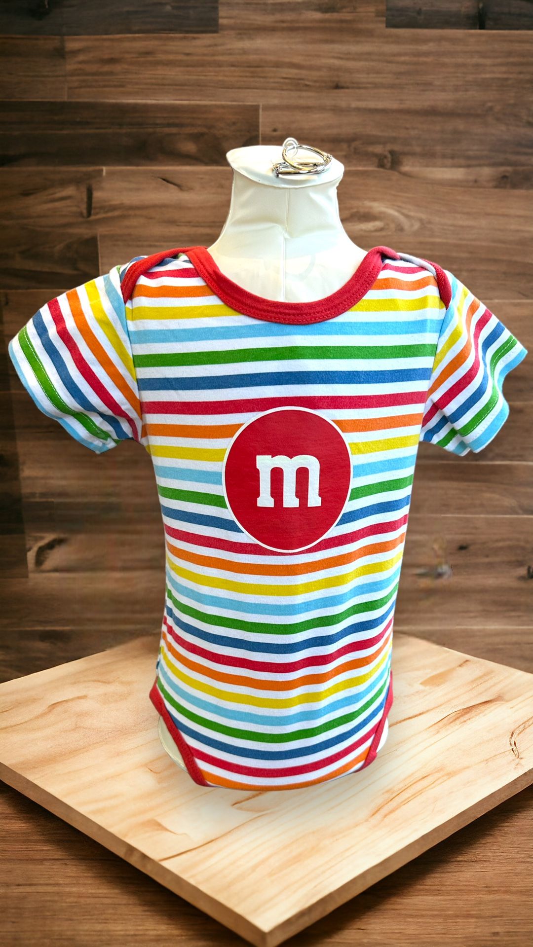 M&M Candy Onesie Size 24 Month