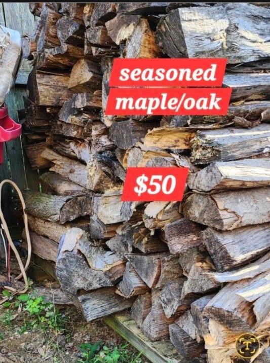 Seasoned Oak/maple Firewood