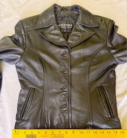 Wilson leather jacket size Medium