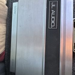 Bass amplifier Jl Audio 500/1