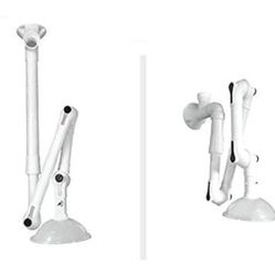Snorkel, Laboratory Exhaust Vent, Extractor Fume Hood Pre-Owned, Fume Extractor Arms (Wall-Mounted, White(PP))