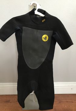 Black shorty body glove wet suit sz 12