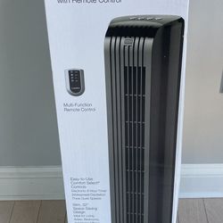 Lasko Oscillating Tower Fan w/ Remote Brand New 32” Model T32200