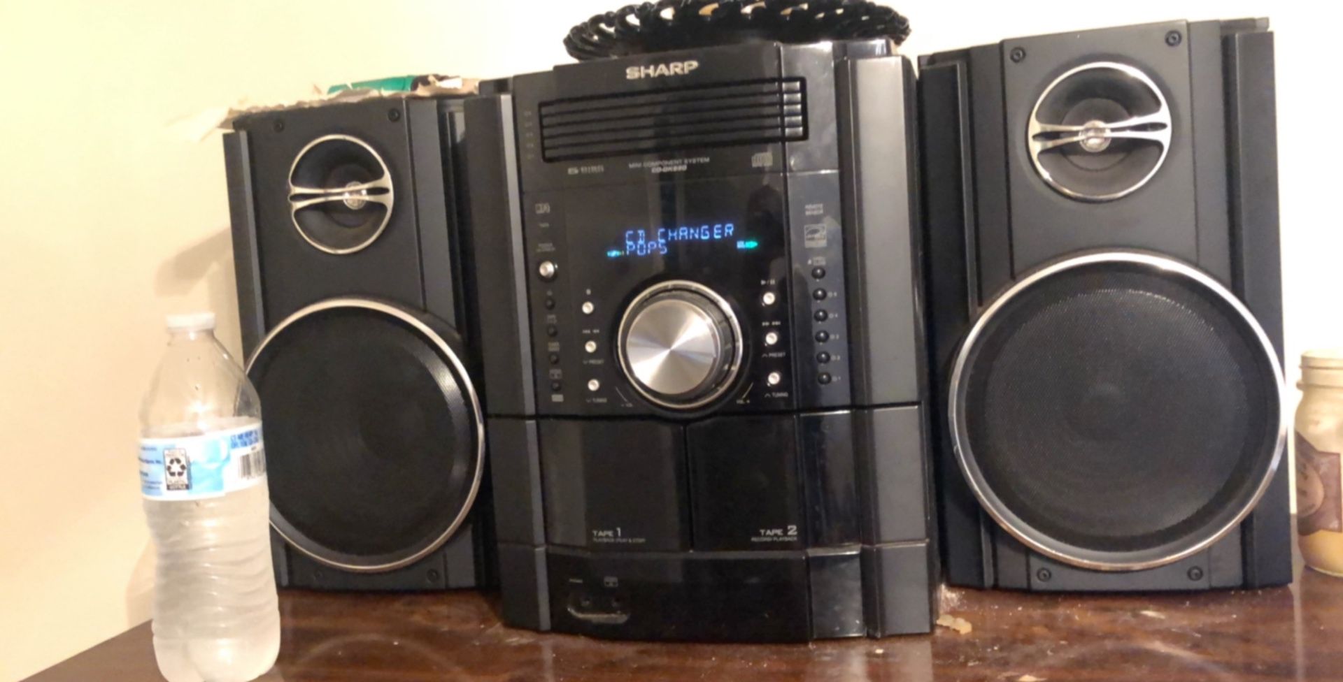 5cd changer radio iPod dock