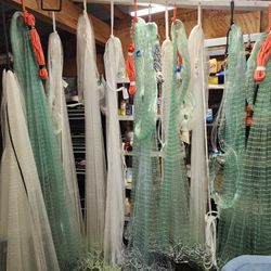 I Have  12ft  3/8 Bait Nets. 