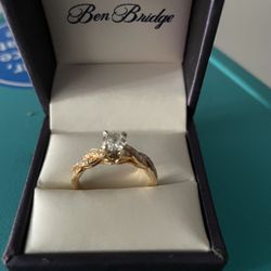 14K Engagement Ring