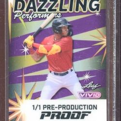 Really Nice Lot Of 3 Rookie, 1/1 Cards MINT 