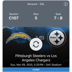 Chargers Vs Steelers