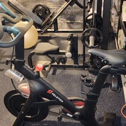 Peloton Bike And Accessories 
