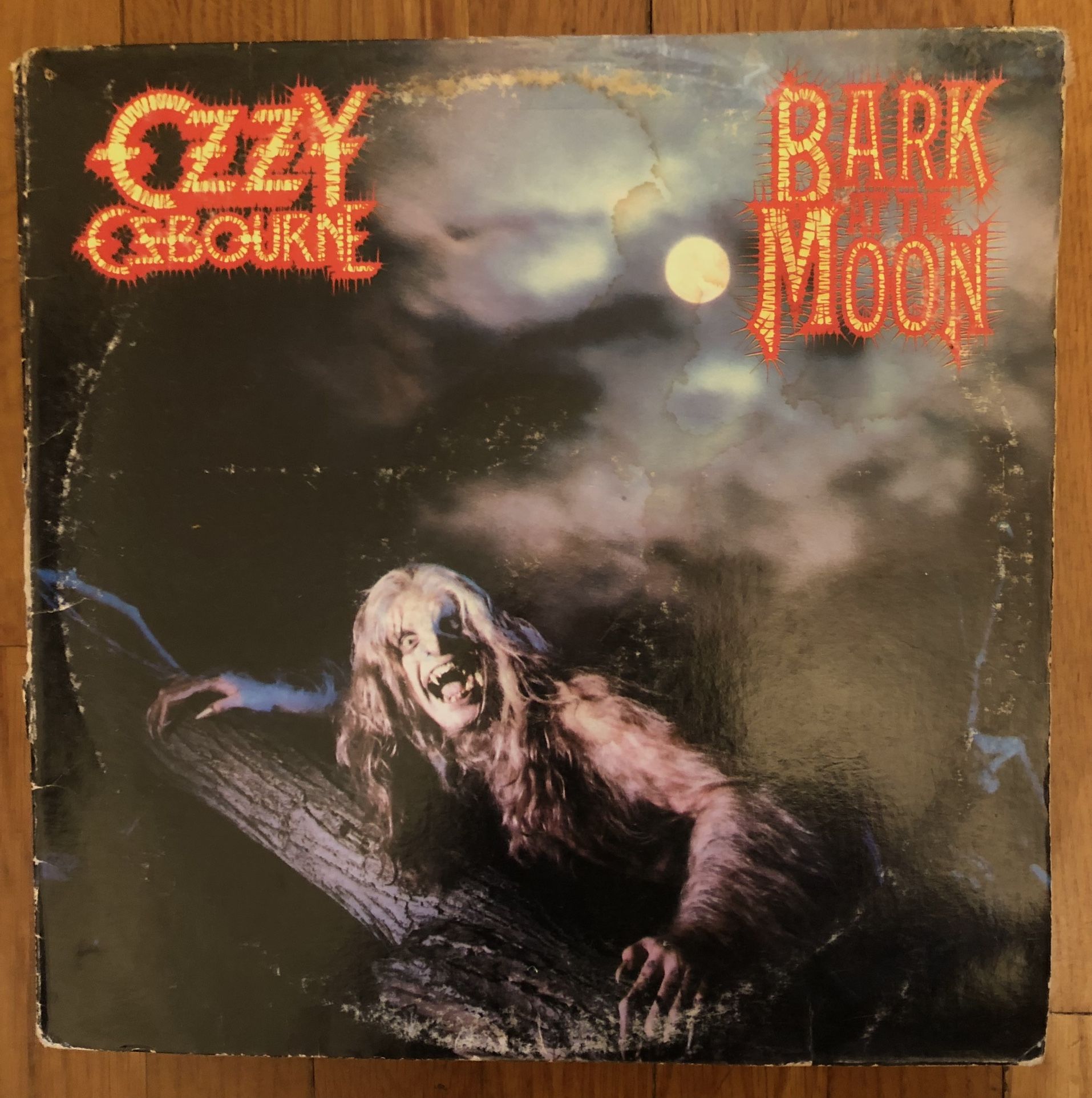 Bark At The Moon Ozzy Osbourne Lp 1983