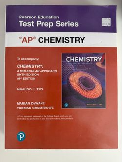Pearson AP Chemistry Test Prep Series (Tro – Chemistry: A Molecular Approach)
