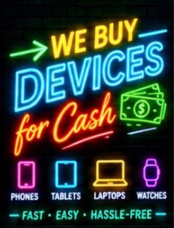 Cash for Electronic Devices