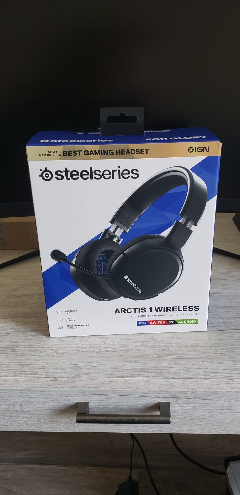 Arctis steel series headset