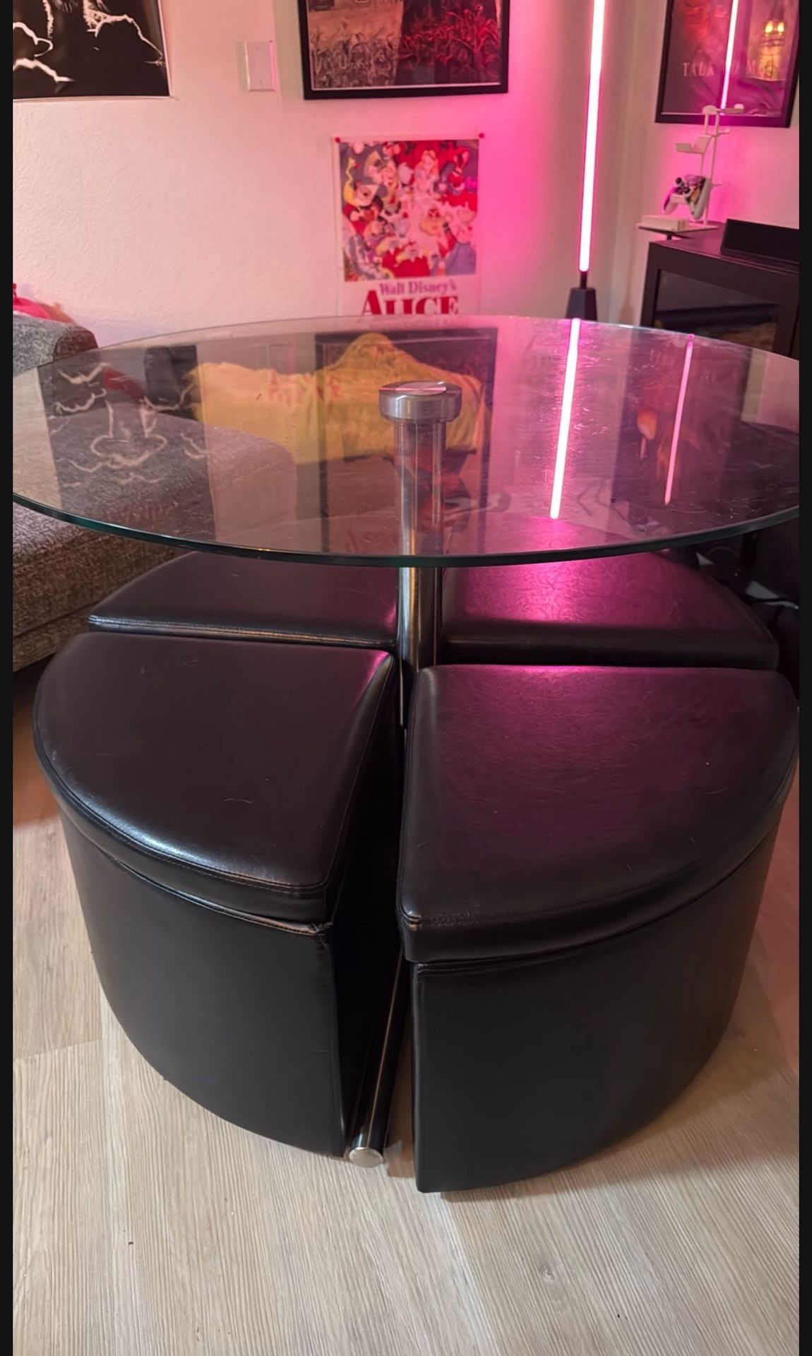 Glass Dining Table / Coffee Table 