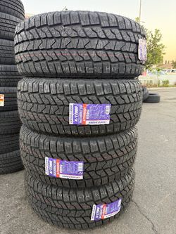 🚨‼️vendo set de llantas Lt 35x12.50 20 crossleader