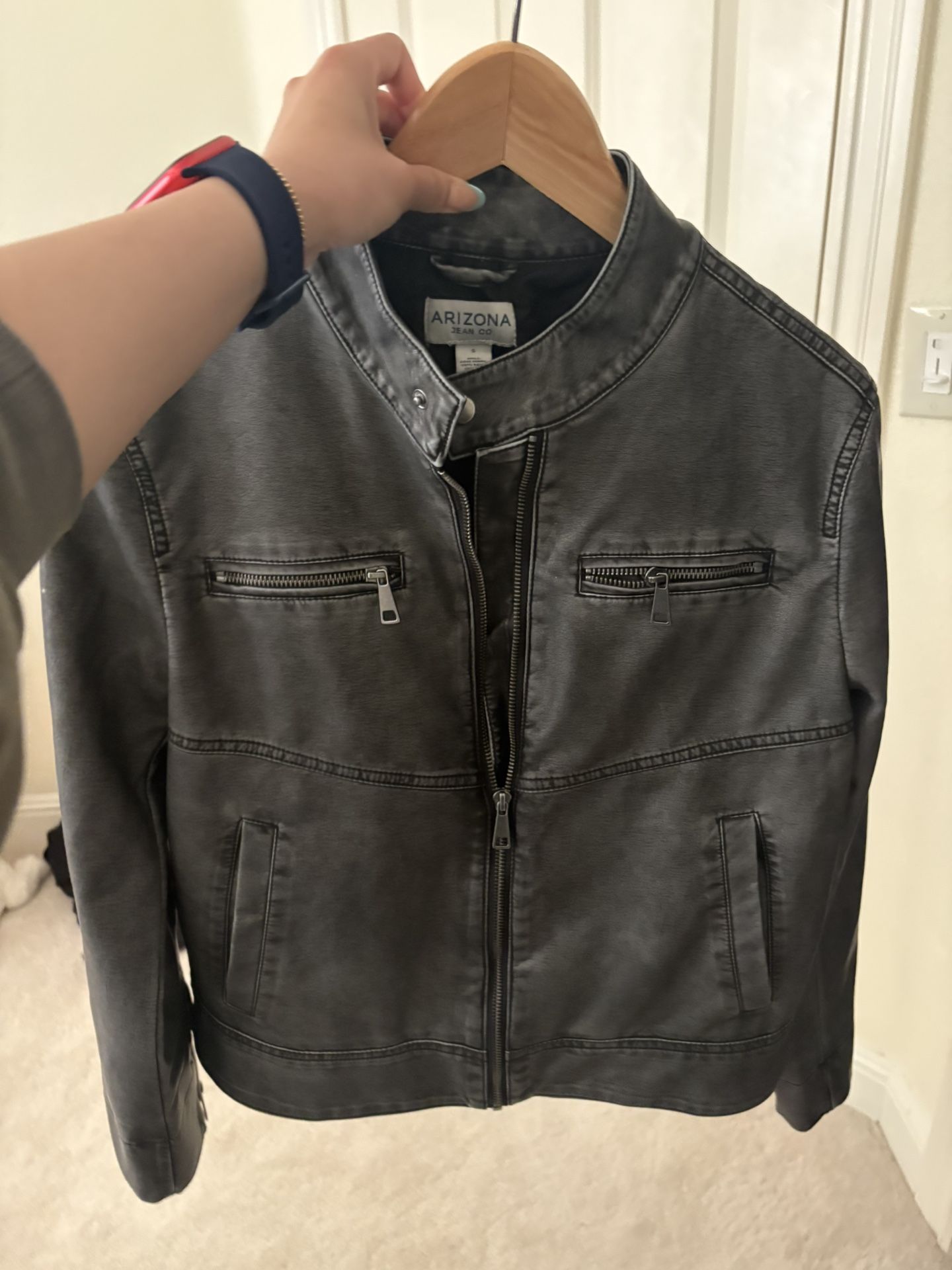 Leather Jacket Sized Small Arizona Brand