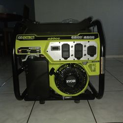 Ryobi 6800 Watt Generator (Model RY906522) - Like New - Barely Used!