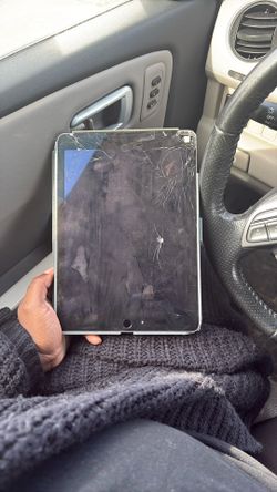 Cracked iPad