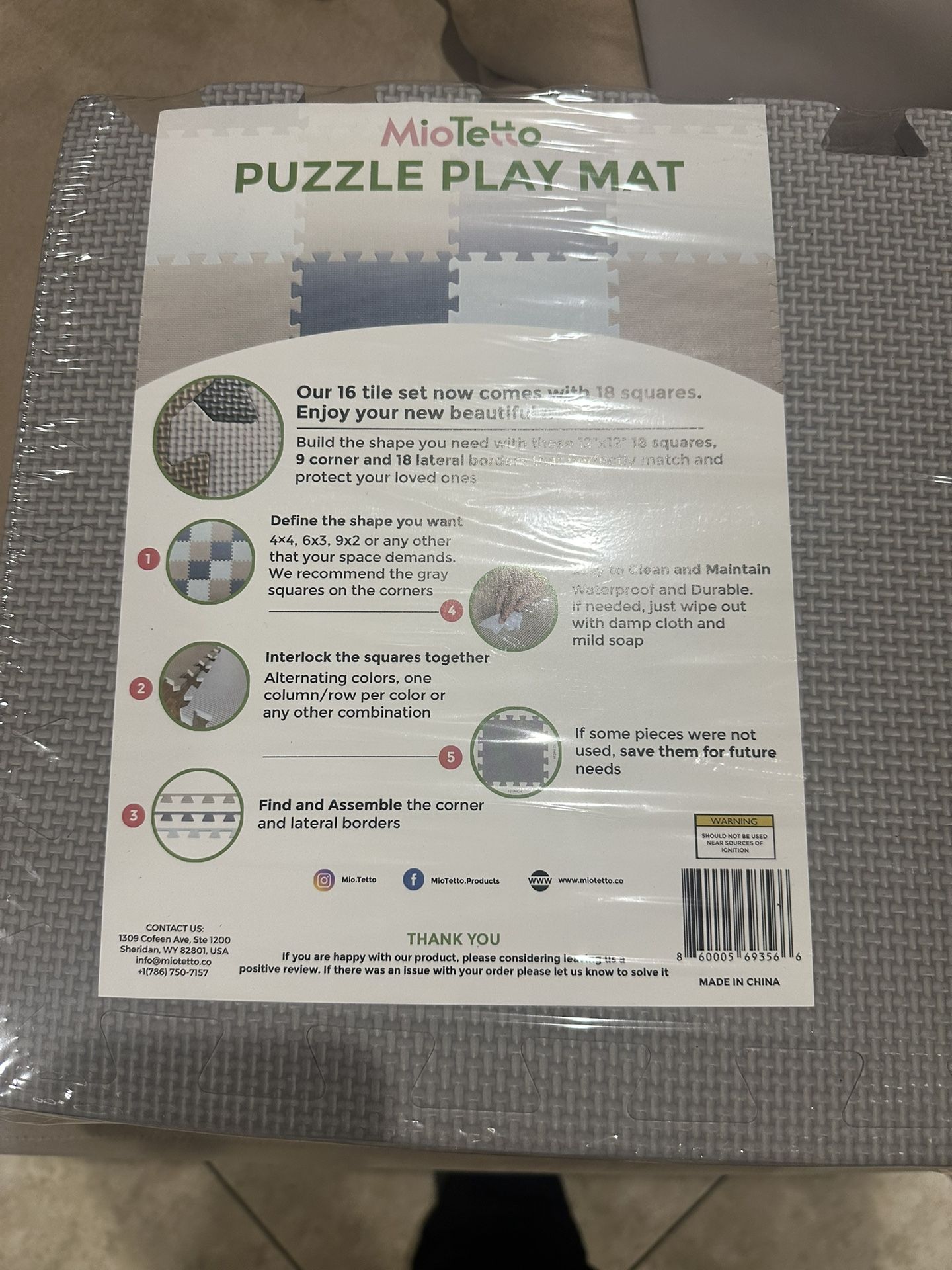 Puzzle Play Mat 