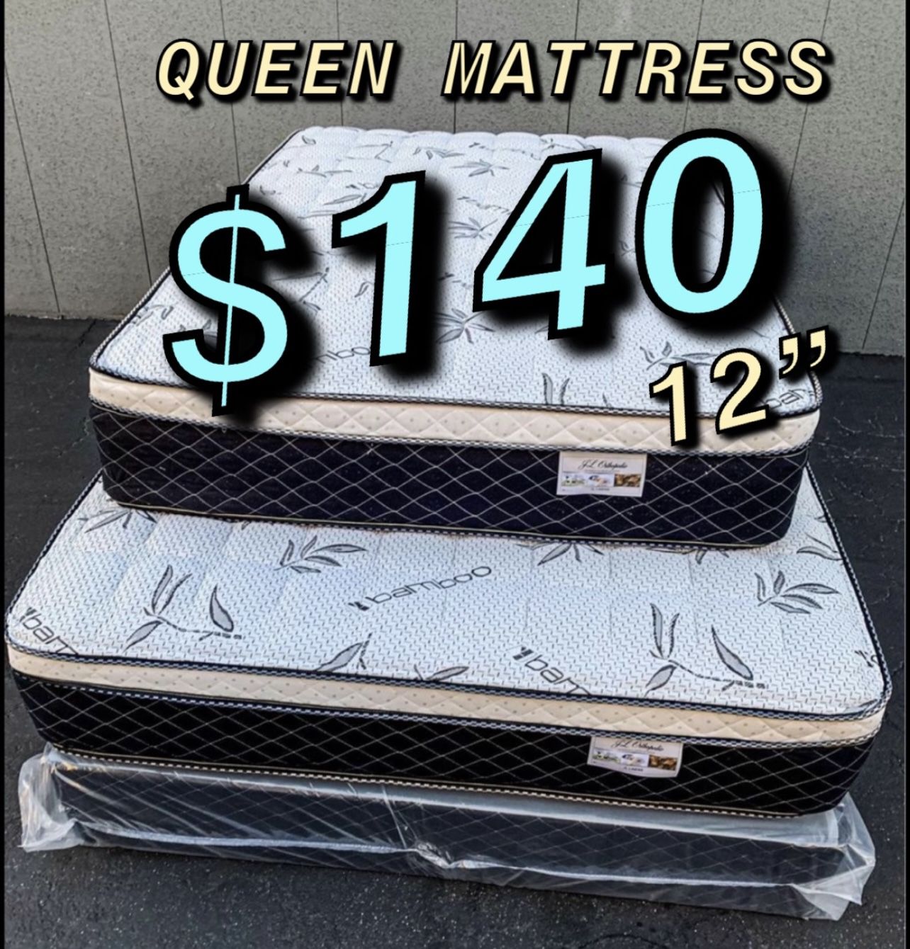 New Queen Mattress Only $140