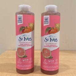 St. Ives body wash 22 oz: $3 each