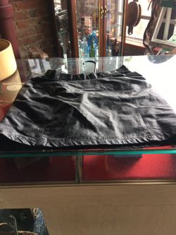 Leather skirt