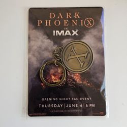 Dark Pheonix Collectible Keychain Imax June 6 Gift