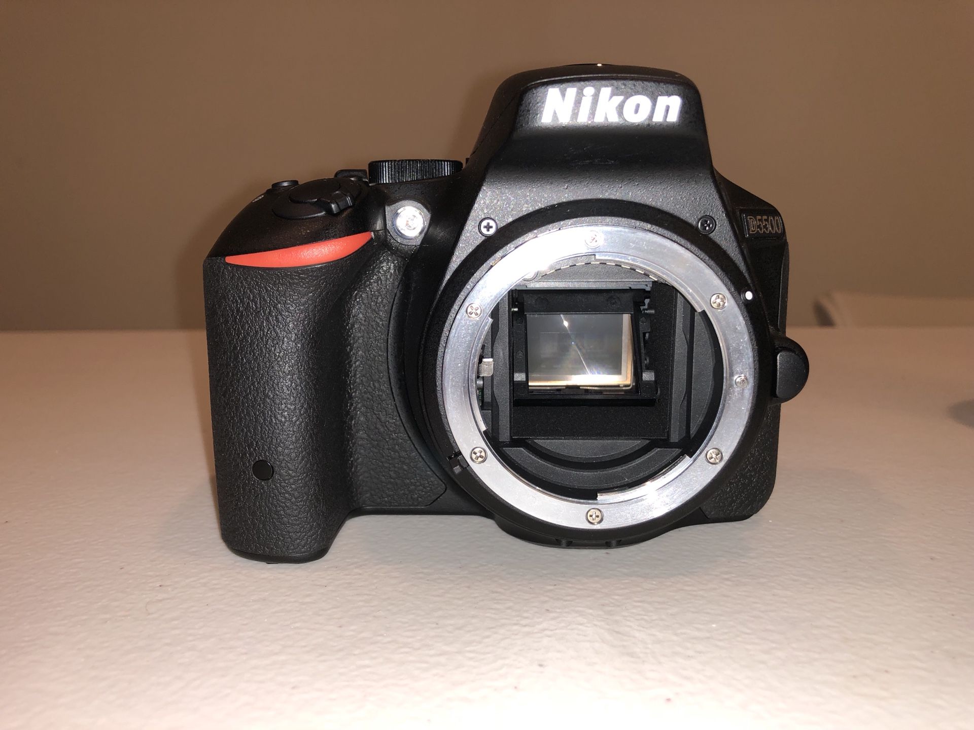 Nikon D5500 with two lenses