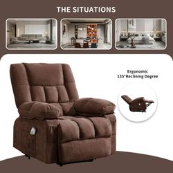 Power Recliner With Massage And Heat 
