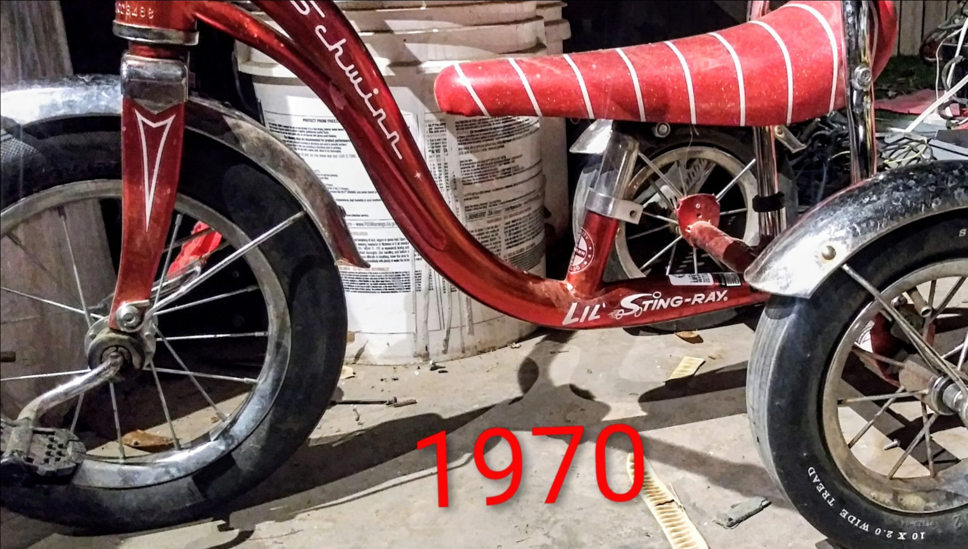 1970 Schwinn little stinger tricycle
