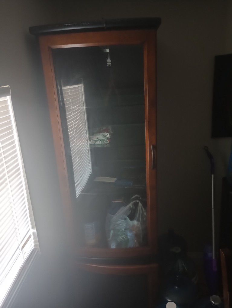 Tall Dining Room Cabinets $100