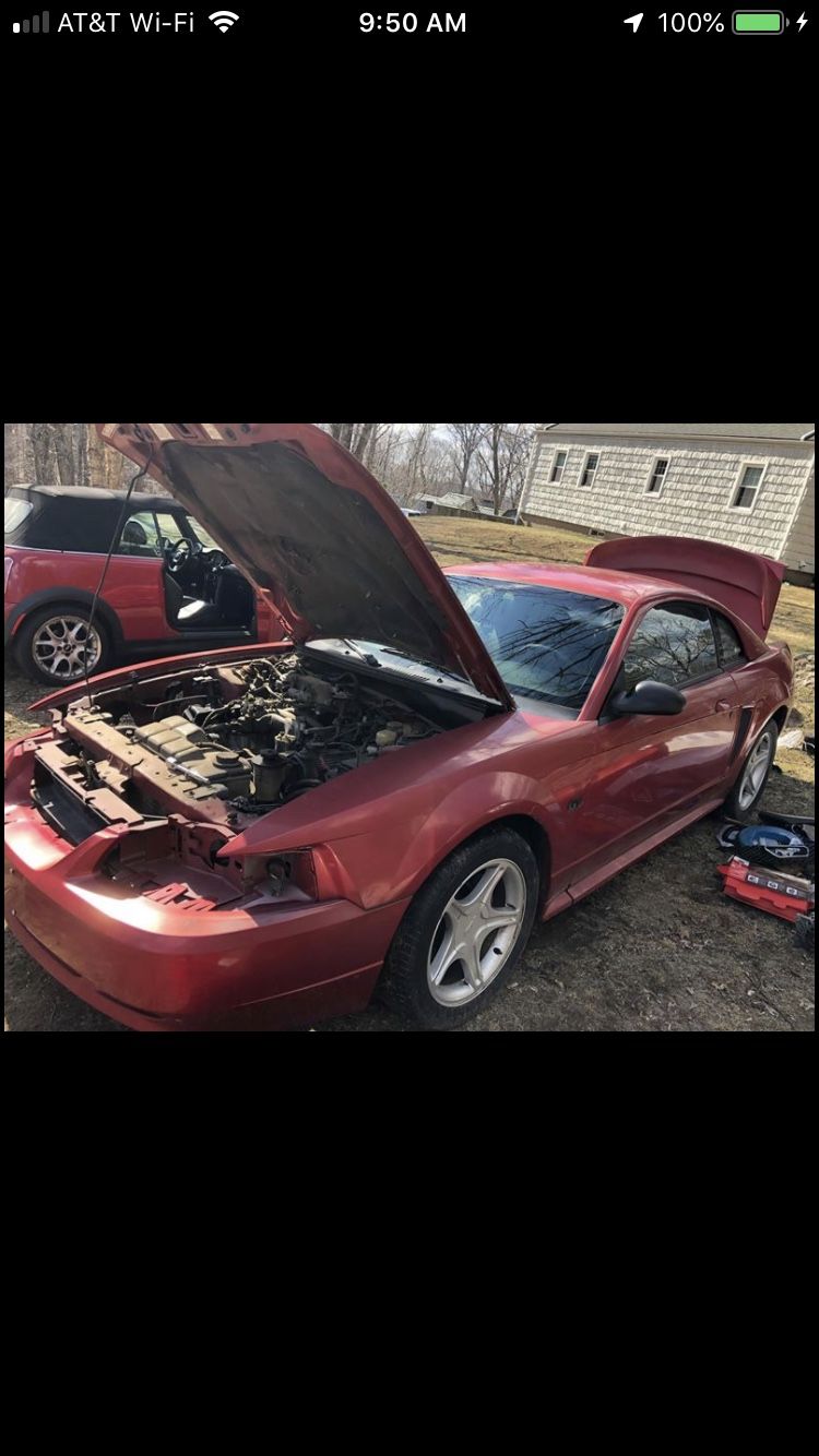 2000 mustang gt parts car