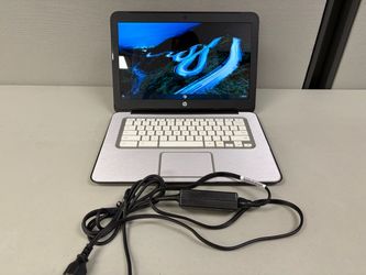 HP Chromebook Laptop with Charger