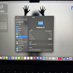 MacBook Air M2 15 Inch Screen  Mid 2023