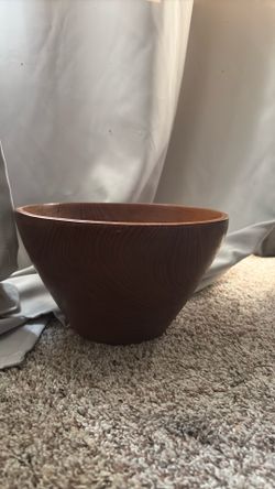 Wooden bowl