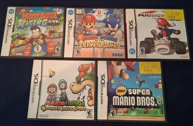Nintendo DS Games Lot of 5